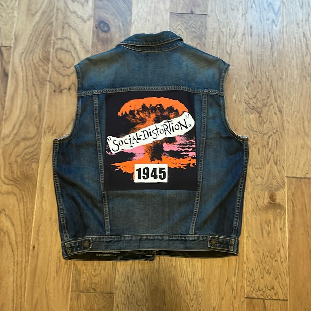 Social Distortion 1945 Denim Vest